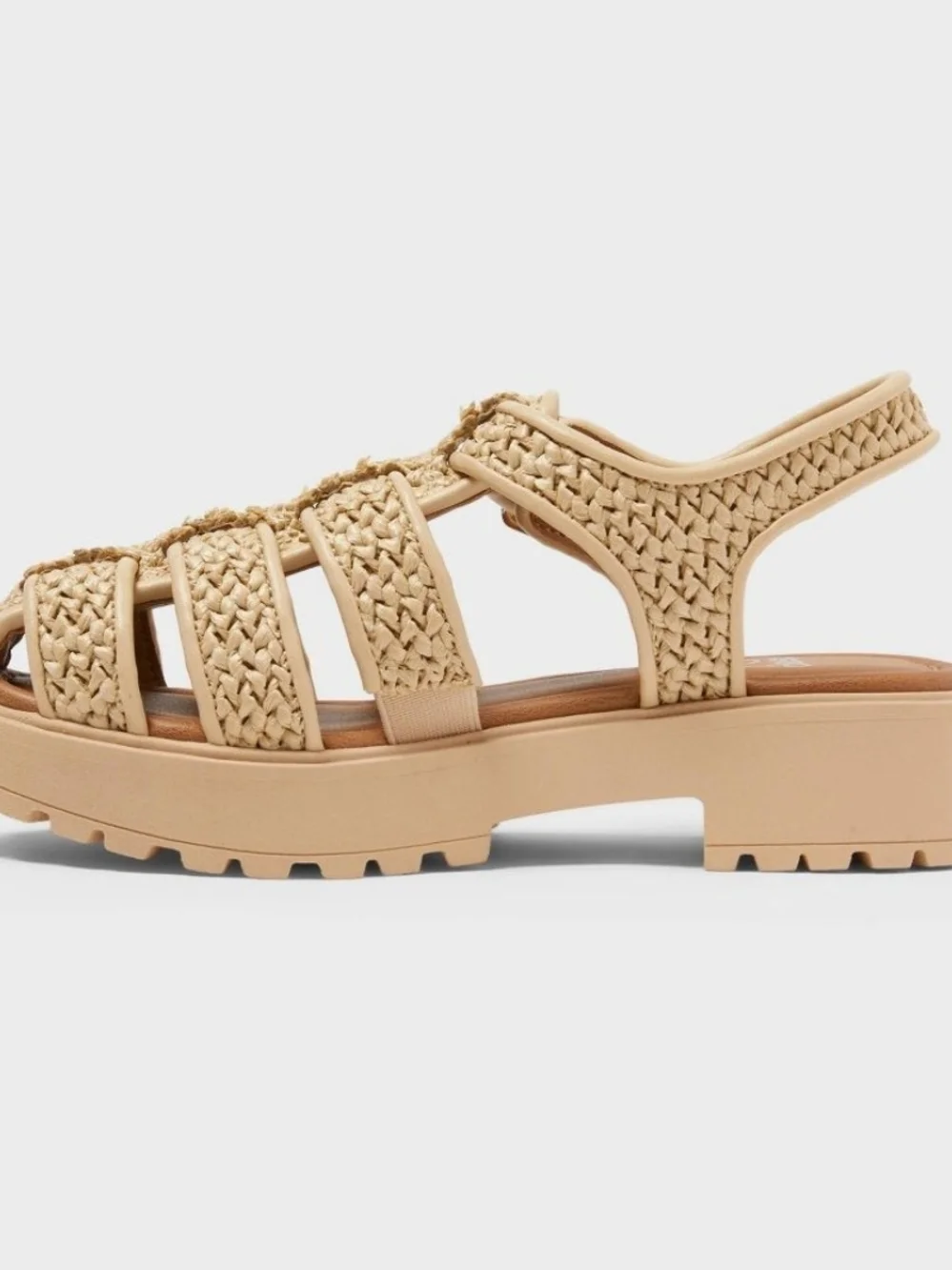 Kids' Raffia Tootie Lug Sandals - art class Size 5
